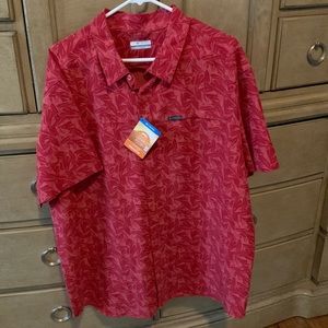 Columbia Omni-shade 30 UpF rated sun protection shirt NWT
